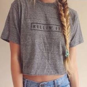 Brandy Melville Killin it T shirt